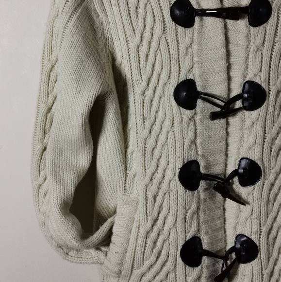 Horn Button Cardigan Sweater - Picture 3 of 11